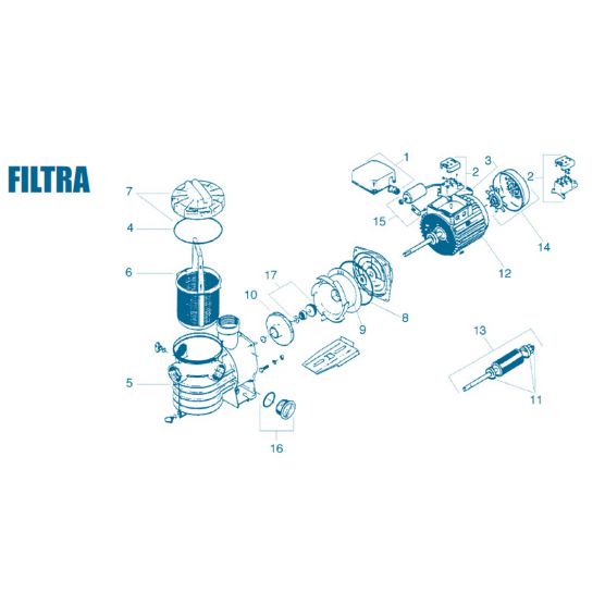 Garniture mécanique de pompe KSB Filtra ou Filtra N